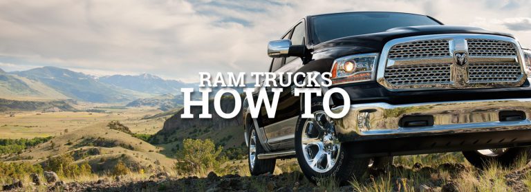 ram trucks how to advices and suggestions