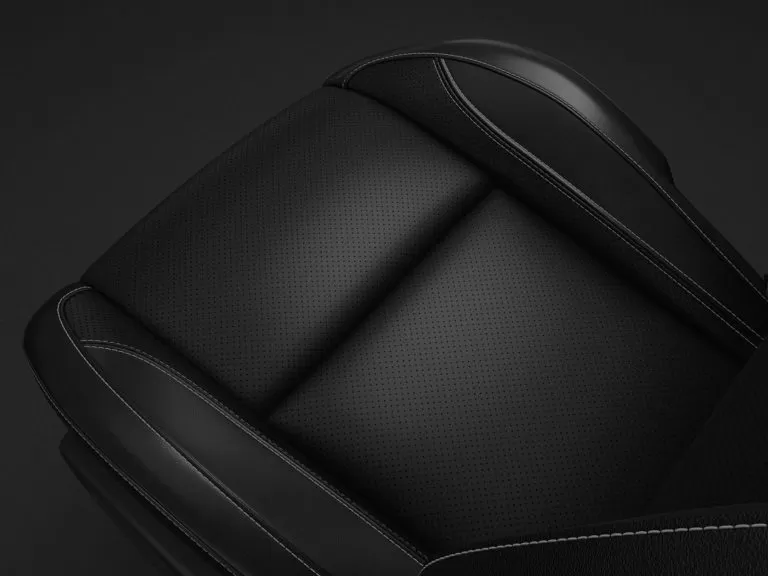 black elegant leather seats dodge car