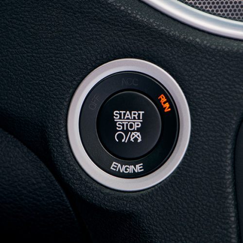 Start and stop button