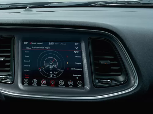 2019 dodge touch screen
