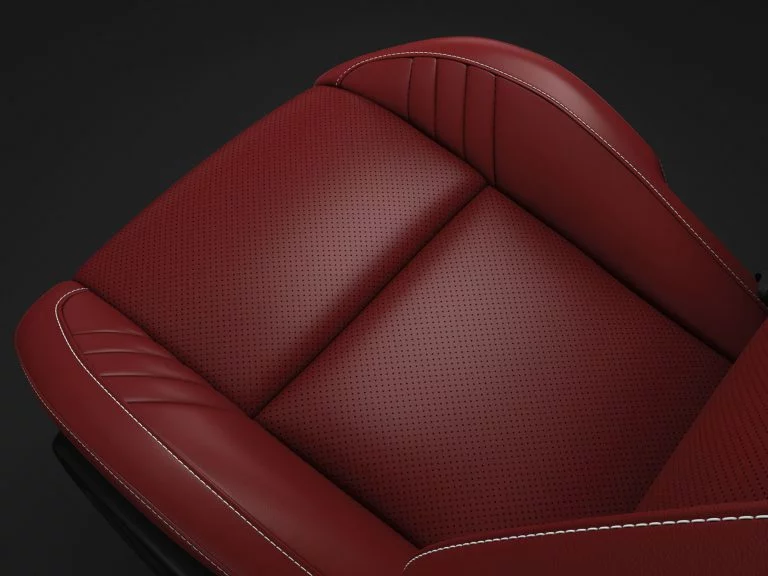 red leather