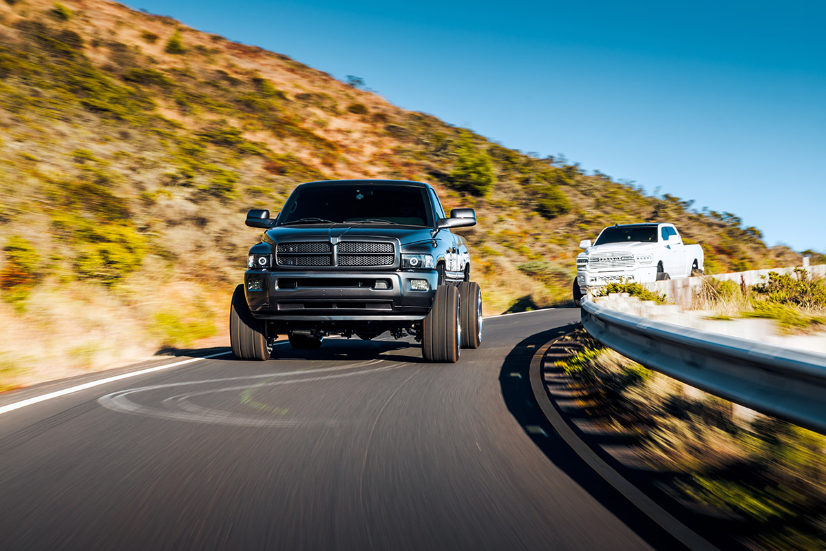 Grey Dodge Ram